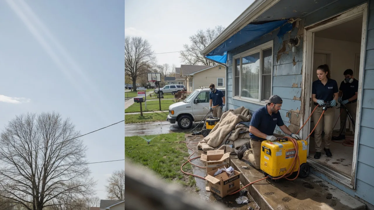 Basement Flood Cleanup in Oxford, ME near me